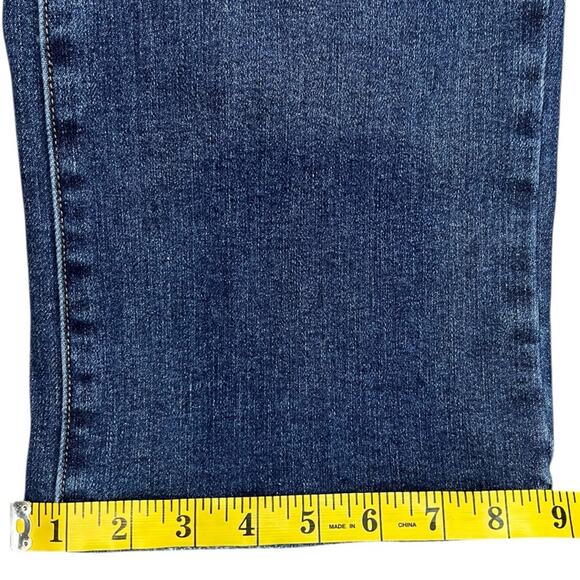 Risen Jeans Sz 28 High Rise Straight Slim Flare Ankle Jeans - RDP5711 - Picture 15 of 15